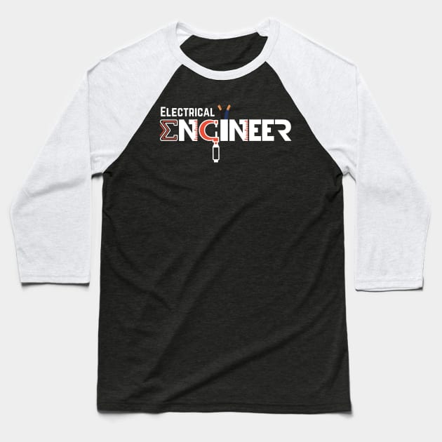 Electrical engineer Baseball T-Shirt by Tee3D